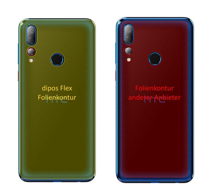 3x 3D Full Cover Schutzfolie für HTC Desire 19 Plu (2)