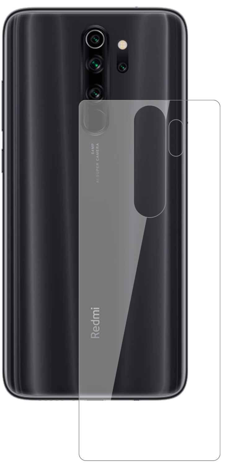 2x 9H Schutzfolie für Xiaomi Redmi Note 8 Pro Rück (2)