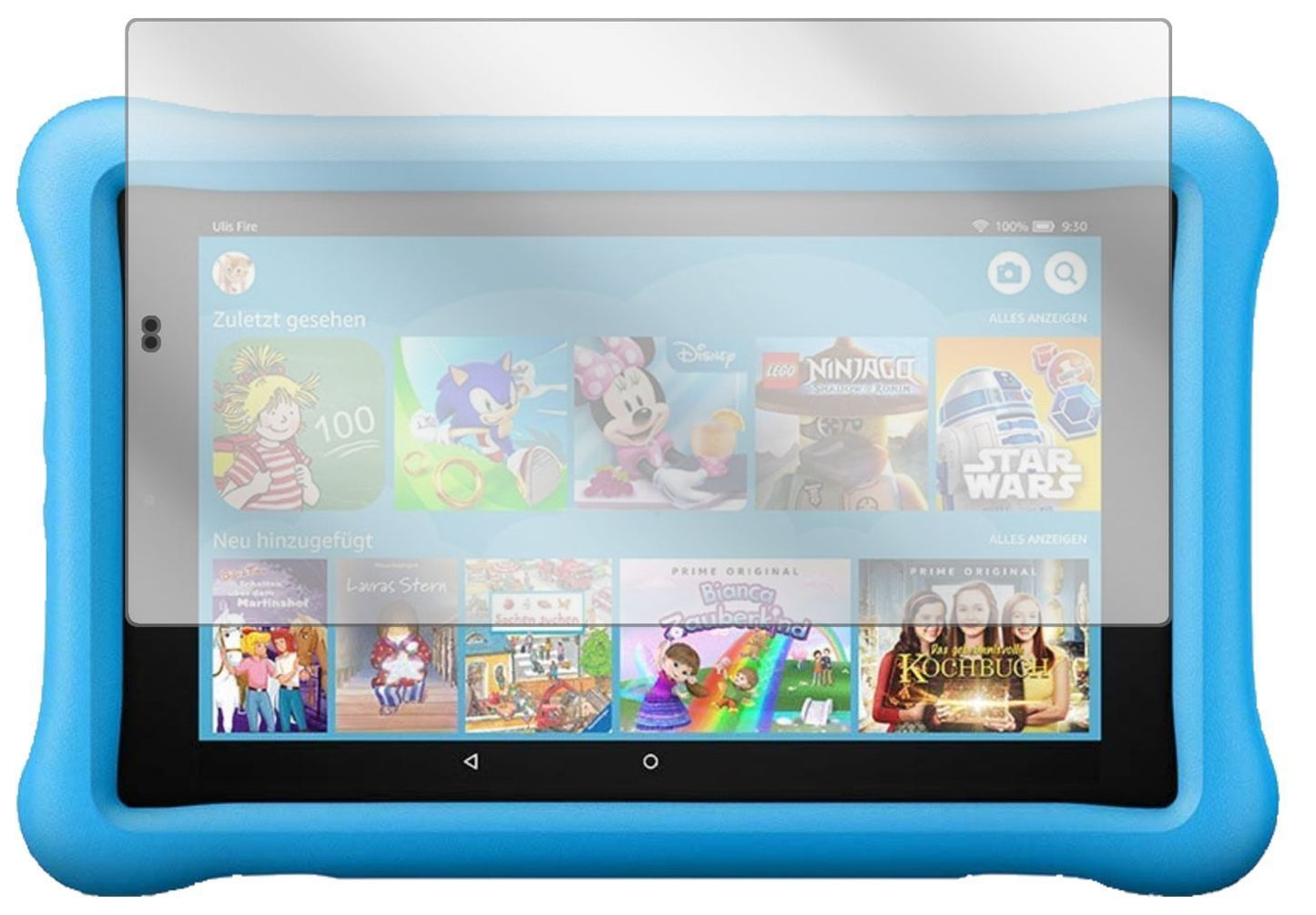 1x Schutzfolie klar für Amazon Fire HD 10 Kids (20 (2)