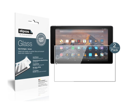 2x 9H Schutzfolie für Amazon Fire HD 10 (2019) Pan (1)