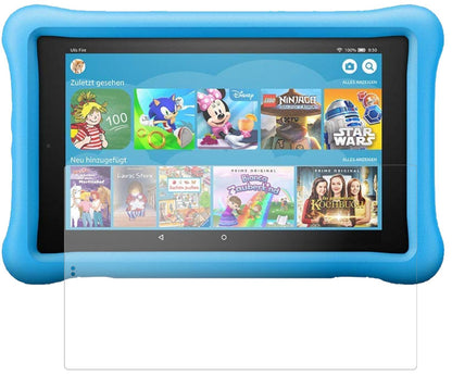 2x 9H Schutzfolie matt für Amazon Fire HD 10 Kids  (2)