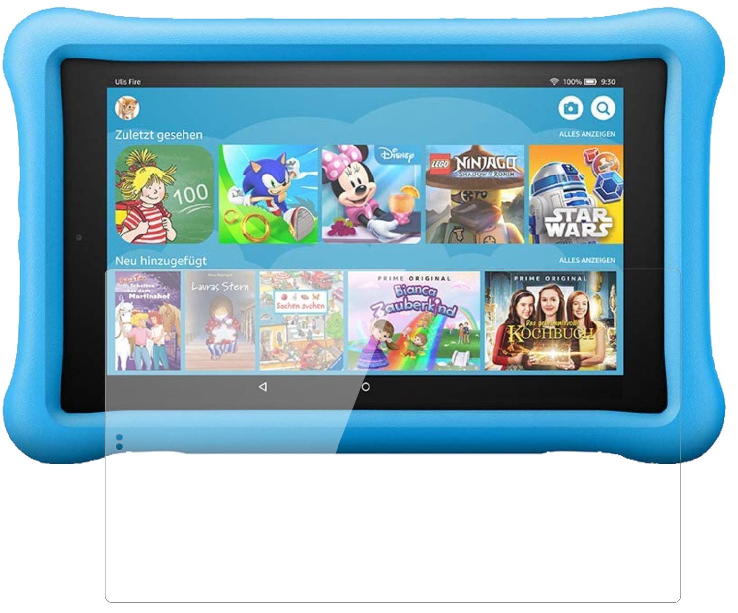 2x 9H Schutzfolie für Amazon Fire HD 10 Kids (2019 (2)
