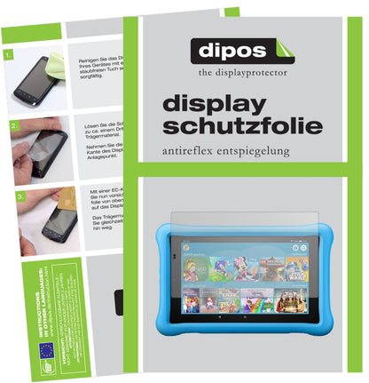 2x Schutzfolie matt für Amazon Fire HD 10 Kids (20 (1)
