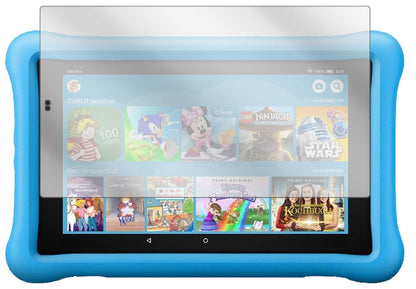 2x Schutzfolie klar für Amazon Fire HD 10 Kids (20 (2)