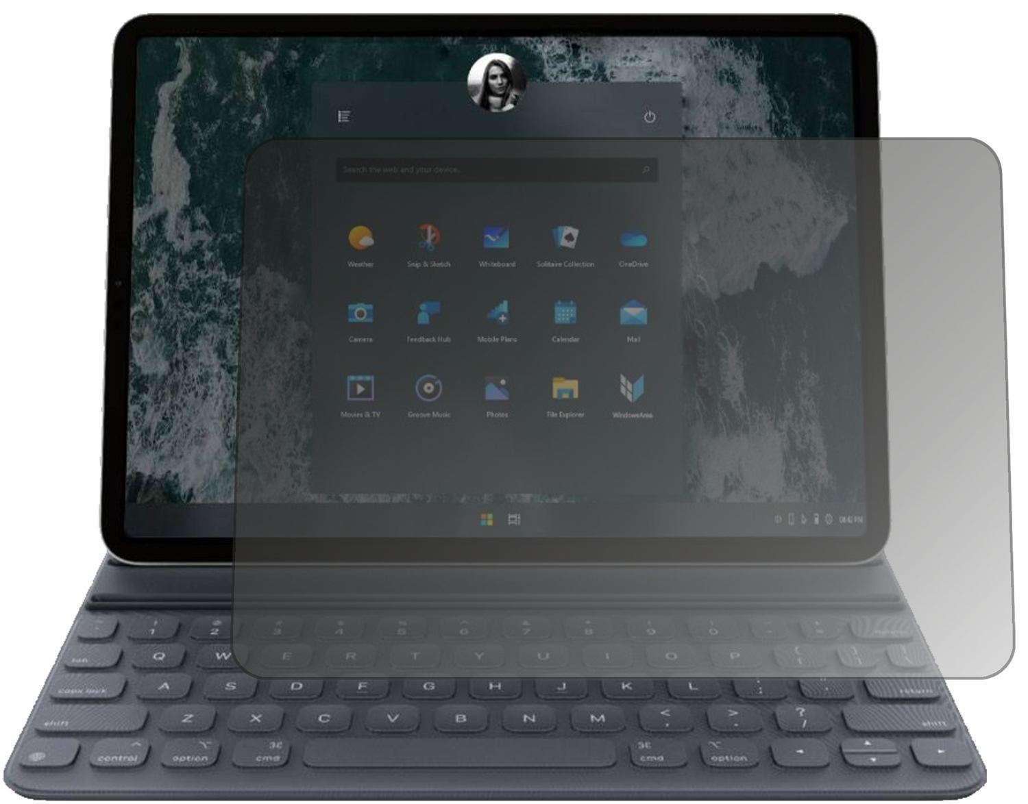 Blickschutzfolie für Microsoft Surface Pro 7 matt  (1)