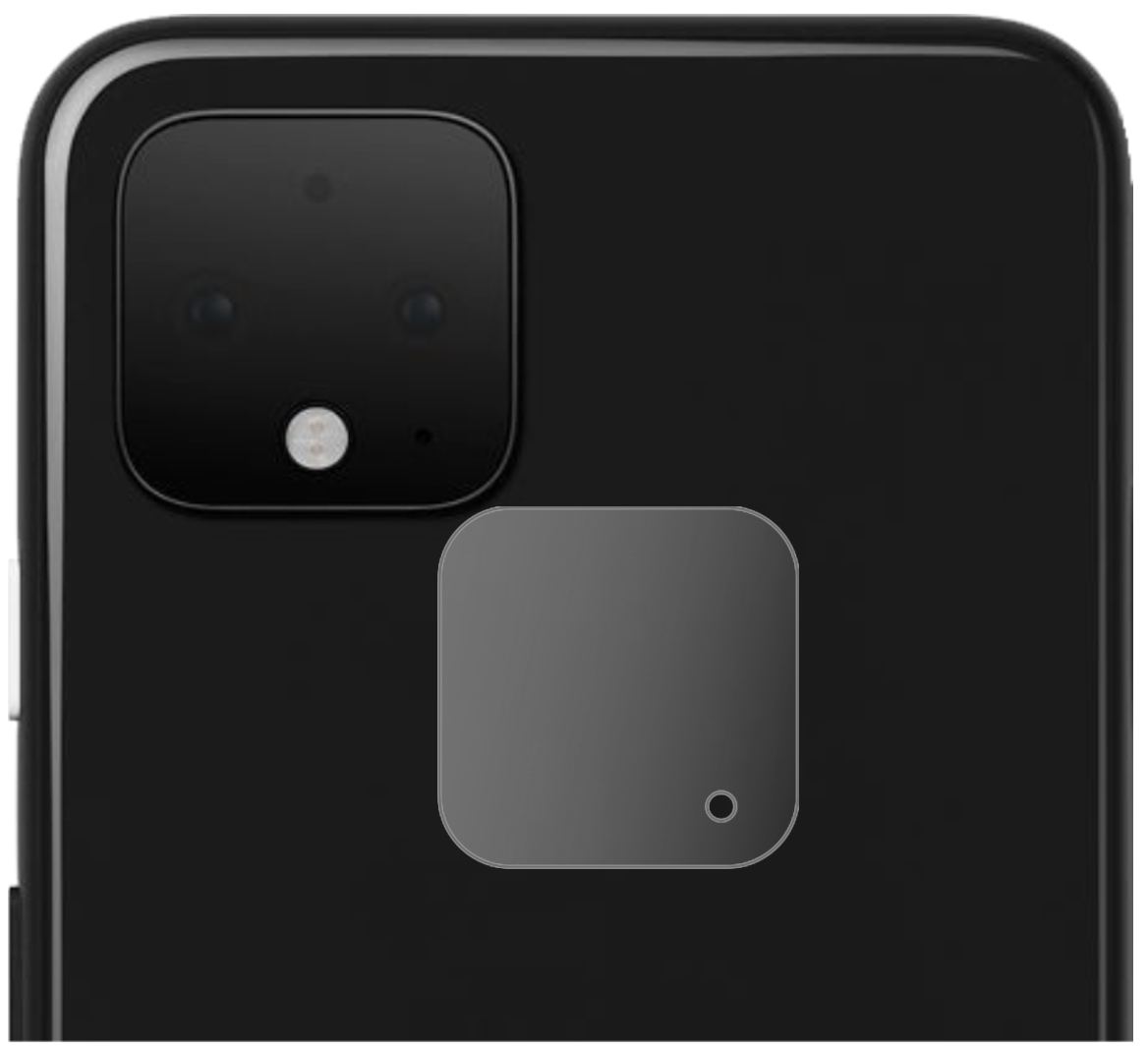 2x 9H Schutzfolie matt für Google Pixel 4 Kamerali (2)