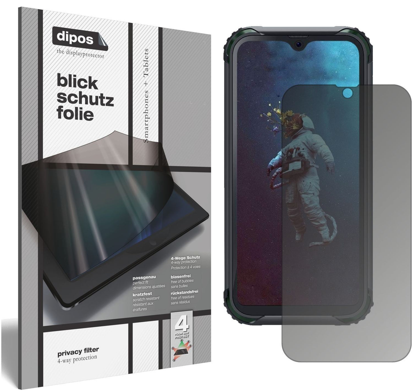 Blickschutzfolie für Blackview BV5900 matt Schutzf (1)