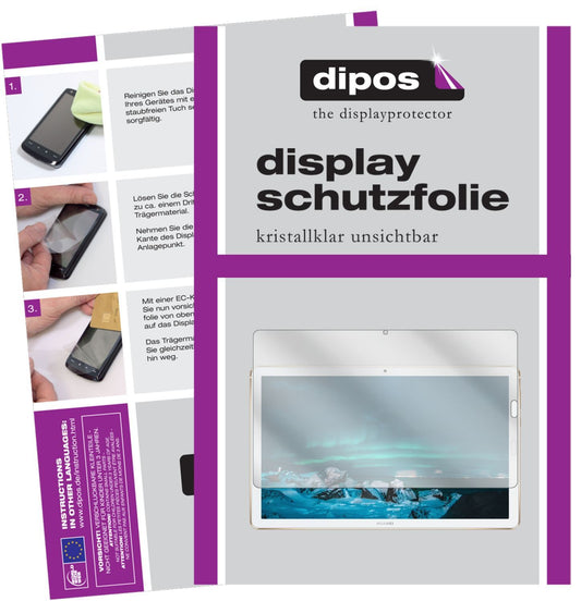 1x Schutzfolie klar für Huawei MediaPad M6 8.4 Zol (1)
