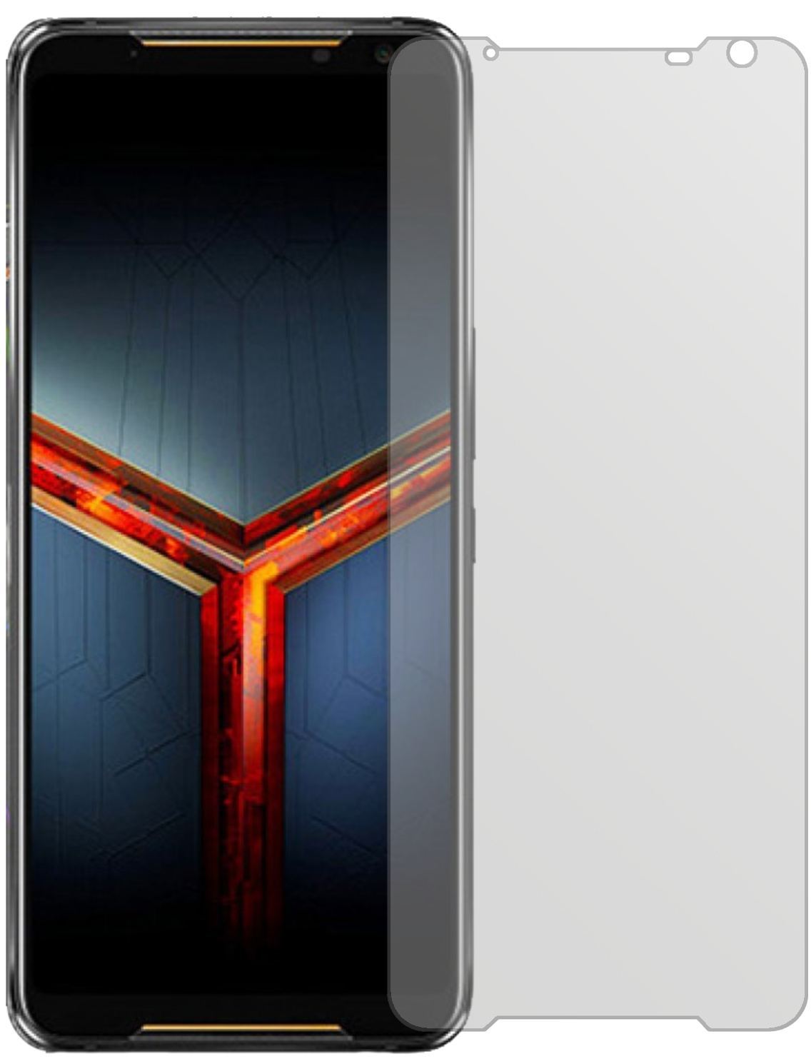 6x Schutzfolie matt für Asus ROG Phone 2 Display-S (2)