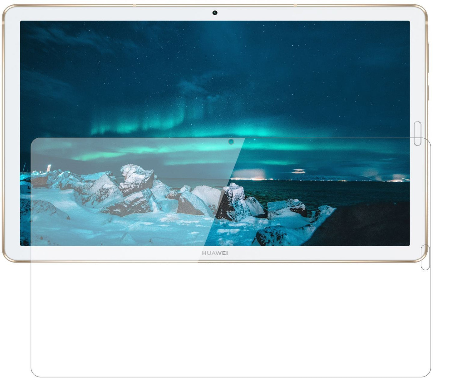 2x 9H Schutzfolie für Huawei MediaPad M6 8.4 Zoll  (2)