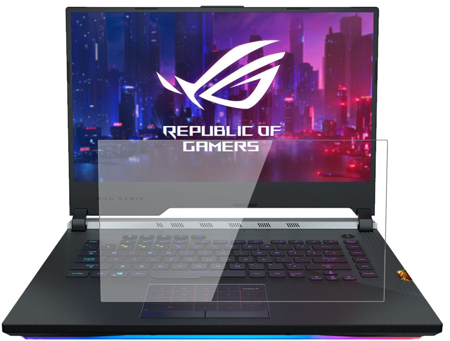 1x 9H Schutzfolie für Asus ROG Strix Scar III G531 (2)