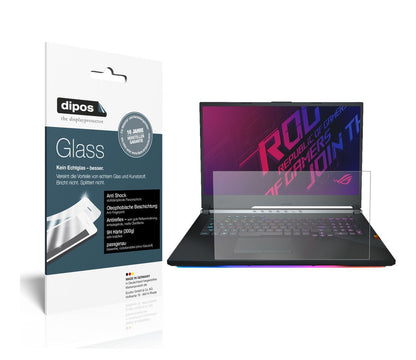 2x 9H Schutzfolie matt für Asus ROG Strix Scar III (1)