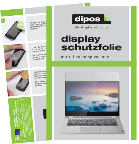 2x Schutzfolie matt für Lenovo IdeaPad C340-14 Dis (1)
