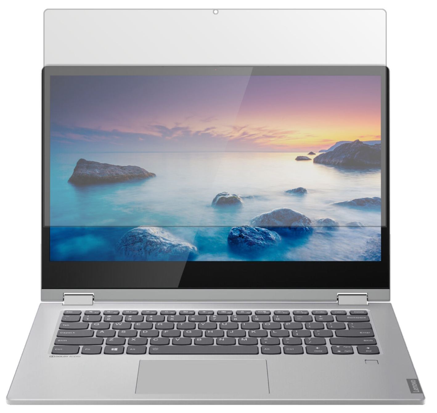 2x Schutzfolie matt für Lenovo IdeaPad C340-14 Dis (2)