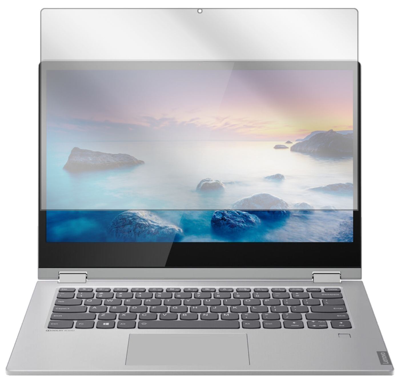 2x Schutzfolie klar für Lenovo IdeaPad C340-14 Dis (2)