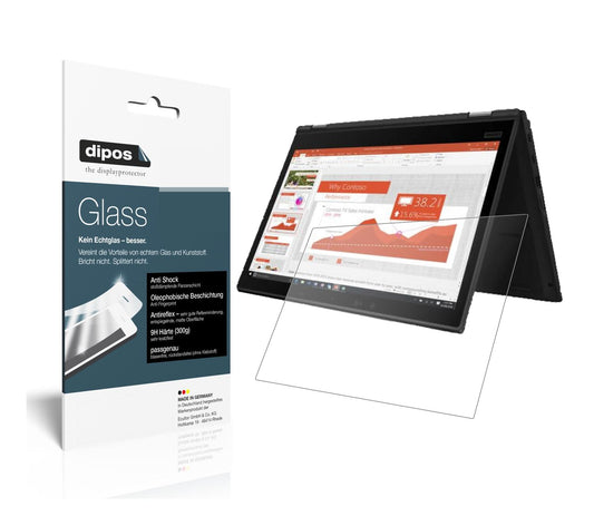 2x 9H Schutzfolie matt für Lenovo Yoga X390 13.3 Z (1)