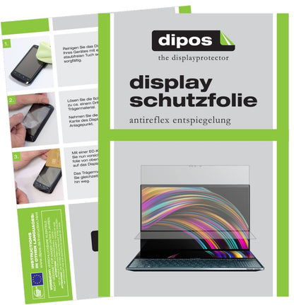 2x Schutzfolie matt für Asus ZenBook Pro Duo Displ (1)