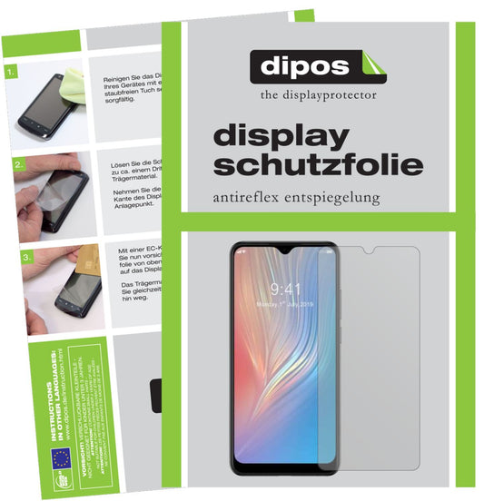 5x Schutzfolie matt für HTC Wildfire X Display-Sch (1)