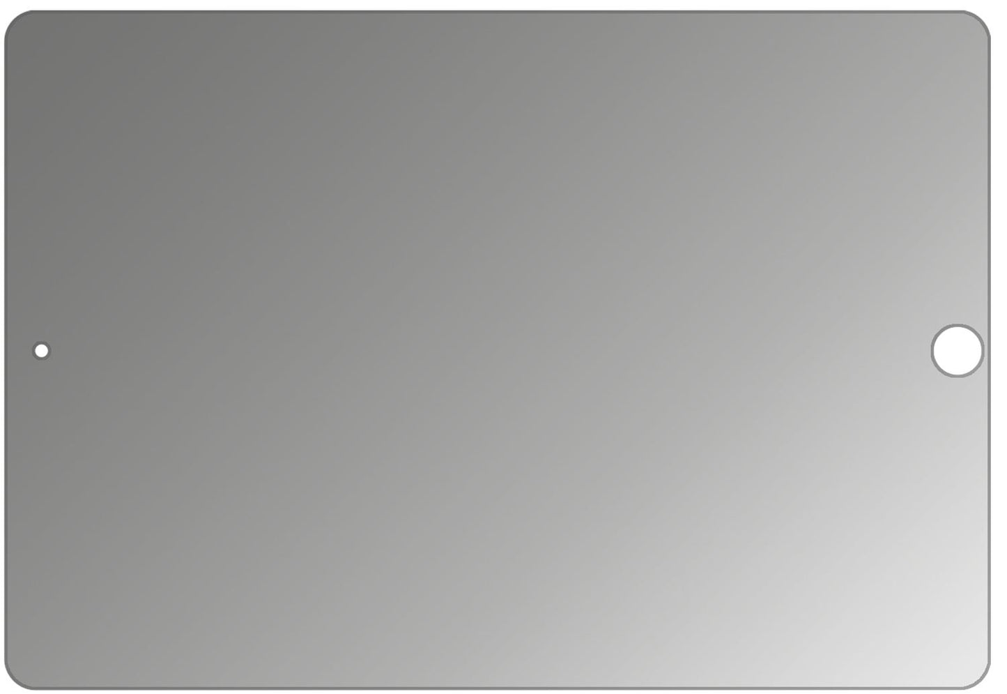 Blickschutzfolie für Apple iPad 10.2 Zoll (2019) m (2)