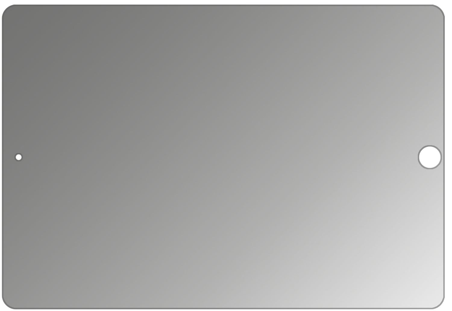 Blickschutzfolie für Apple iPad 10.2 Zoll (2019) m (2)