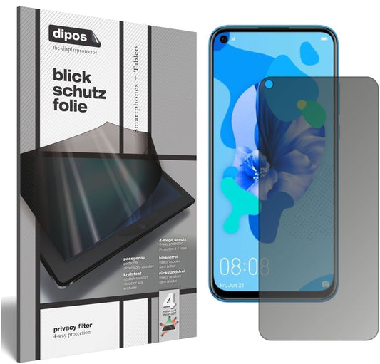 Blickschutzfolie für Huawei nova 5 matt Schutzfoli (1)