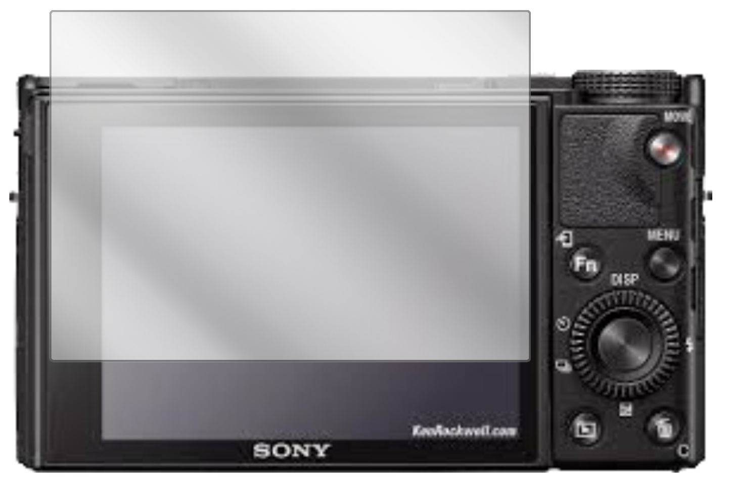 5x Schutzfolie klar für Sony RX100 VII Display-Sch (2)