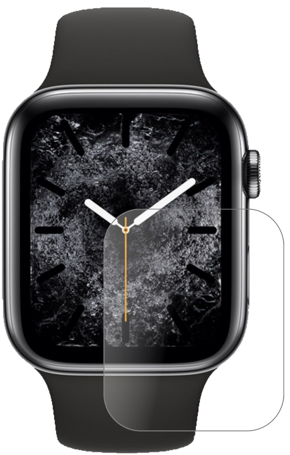 1x 9H Schutzfolie matt für Apple Watch Series 5 (4 (2)