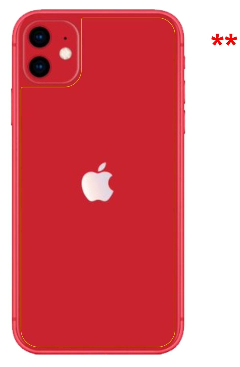 4x Schutzfolie matt für Apple iPhone 11 Rückseite  (6)