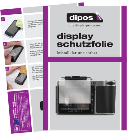 2x Schutzfolie klar für Hasselblad X1D II 50C Disp (1)