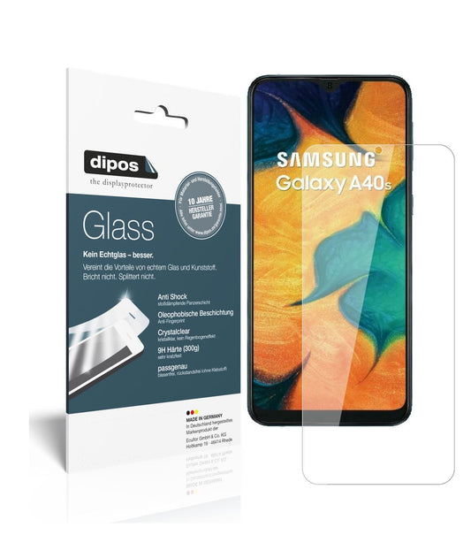 1x 9H Schutzfolie für Samsung Galaxy A40s Panzerfo (1)