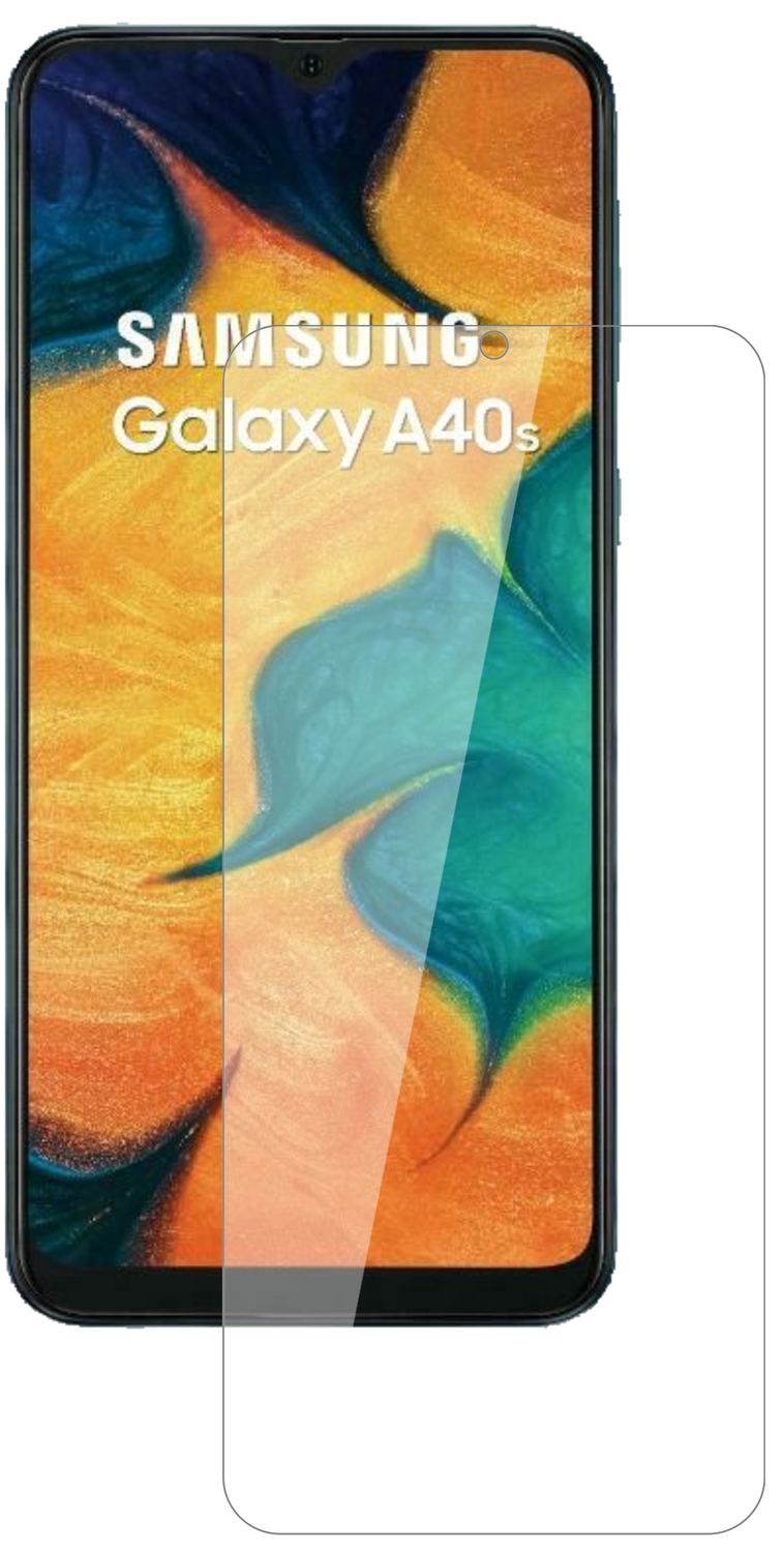 1x 9H Schutzfolie für Samsung Galaxy A40s Panzerfo (2)