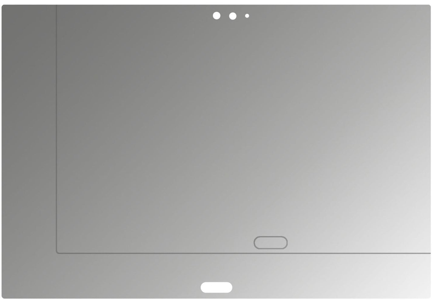 Blickschutzfolie für Lenovo Tab 4 TB-X704L matt Sc (2)
