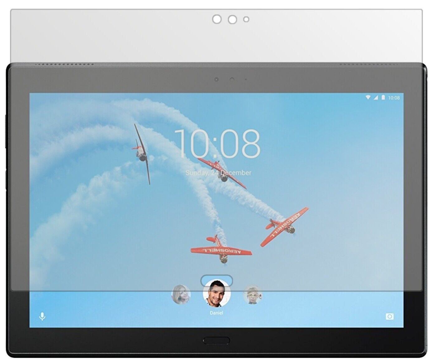 1x Schutzfolie matt für Lenovo Tab 4 TB-X704L Disp (2)