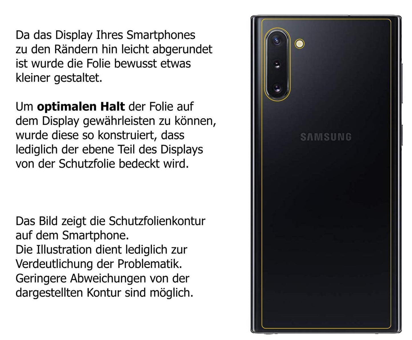 6x Schutzfolie klar für Samsung Galaxy Note 10 5G  (5)