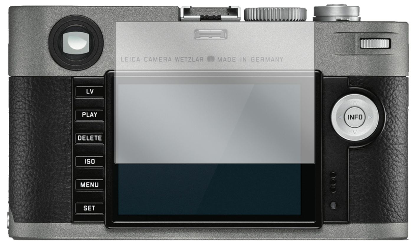 1x Schutzfolie klar für Leica M-E (Typ) 240 Displa (2)