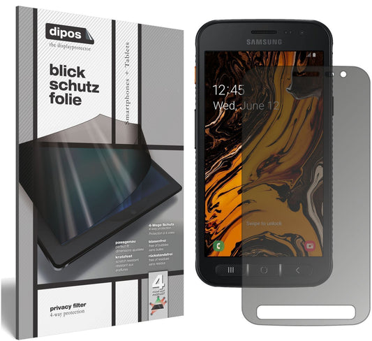 Blickschutzfolie für Samsung Galaxy Xcover 4S matt (1)