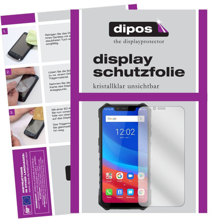 5x Schutzfolie klar für Ulefone Armor 6E Display-S (1)