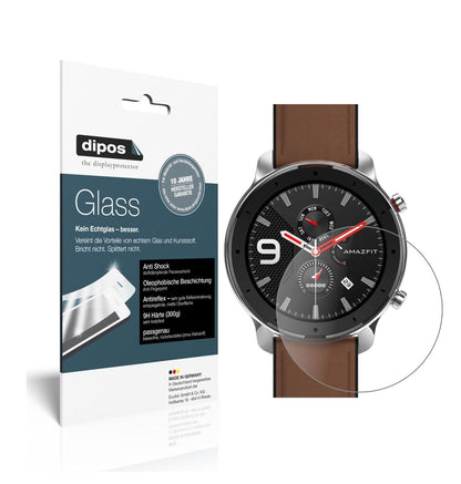 1x 9H Schutzfolie matt für Amazfit GTR 42mm Smartw (10)