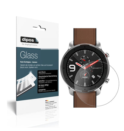 2x 9H Schutzfolie matt für Amazfit GTR 42mm Smartw (1)
