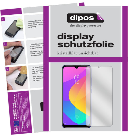 1x Schutzfolie klar für Xiaomi Mi A3 Display-Schut (1)