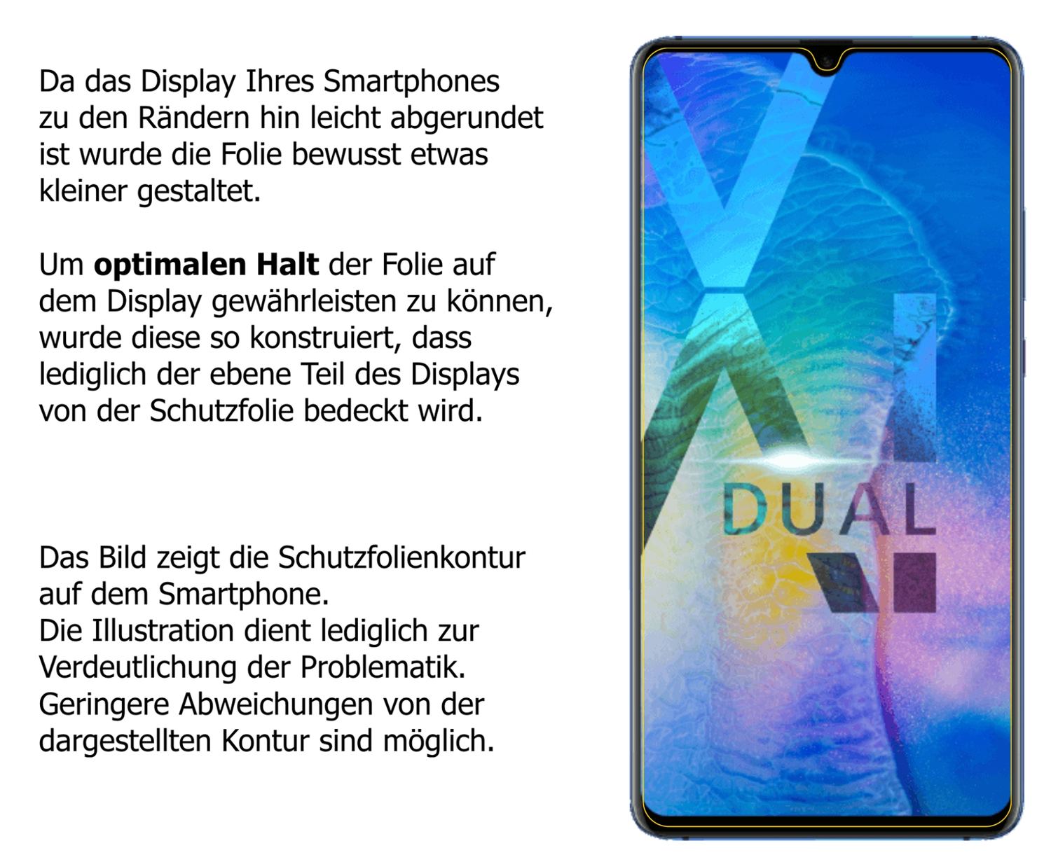 1x Schutzfolie klar für Huawei Mate 20 X 5G Displa (5)