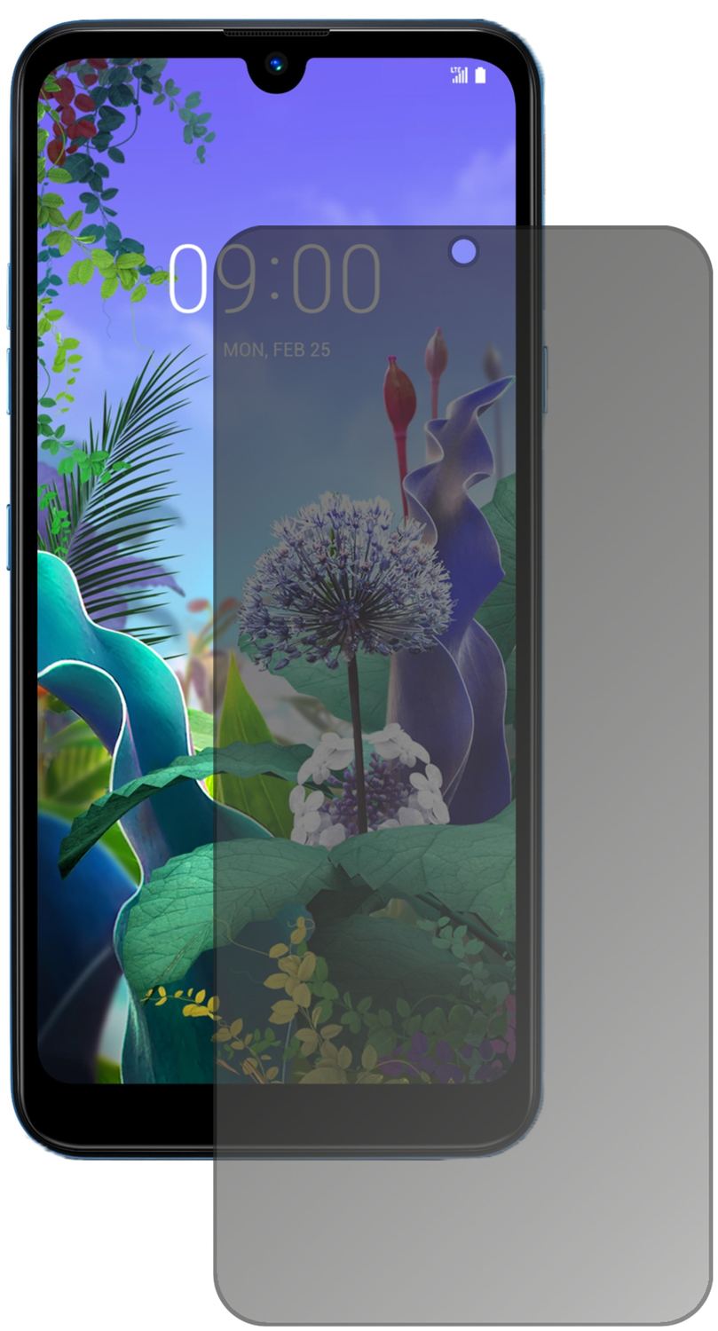 Blickschutzfolie für LG Q60 matt Schutzfolie Priva (2)