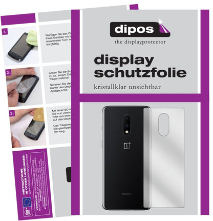 1x Schutzfolie klar für OnePlus 7 Rückseite Displa (1)