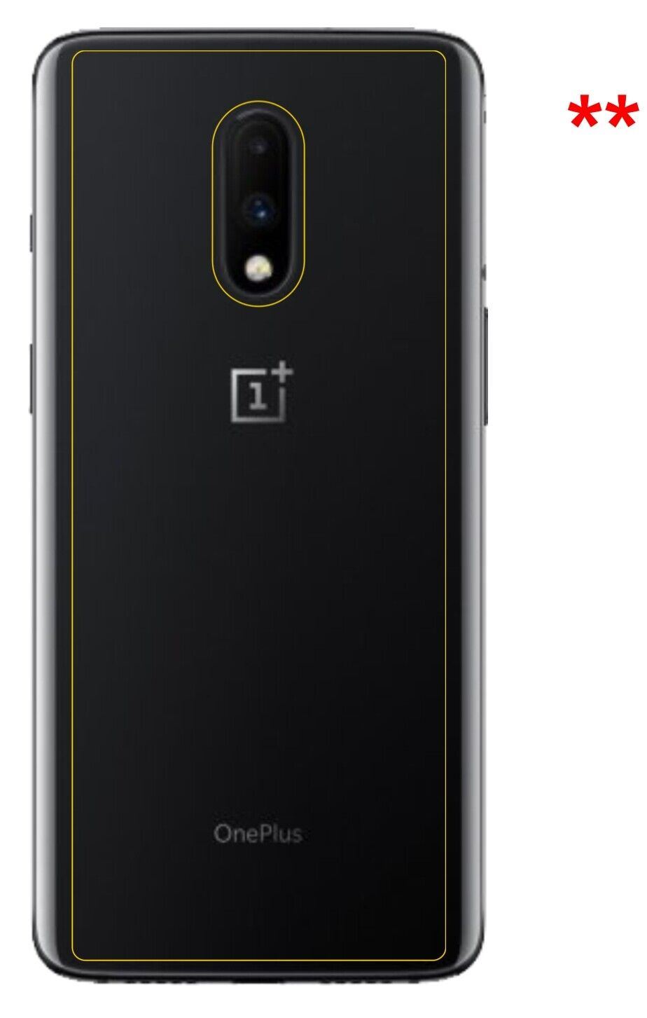 1x Schutzfolie klar für OnePlus 7 Rückseite Displa (5)