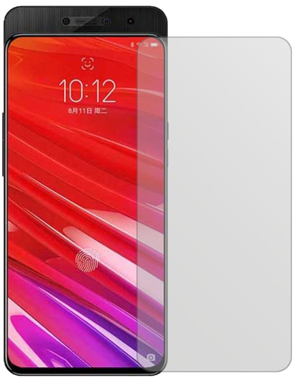 2x Schutzfolie matt für Lenovo Z5 Pro Display-Schu (2)