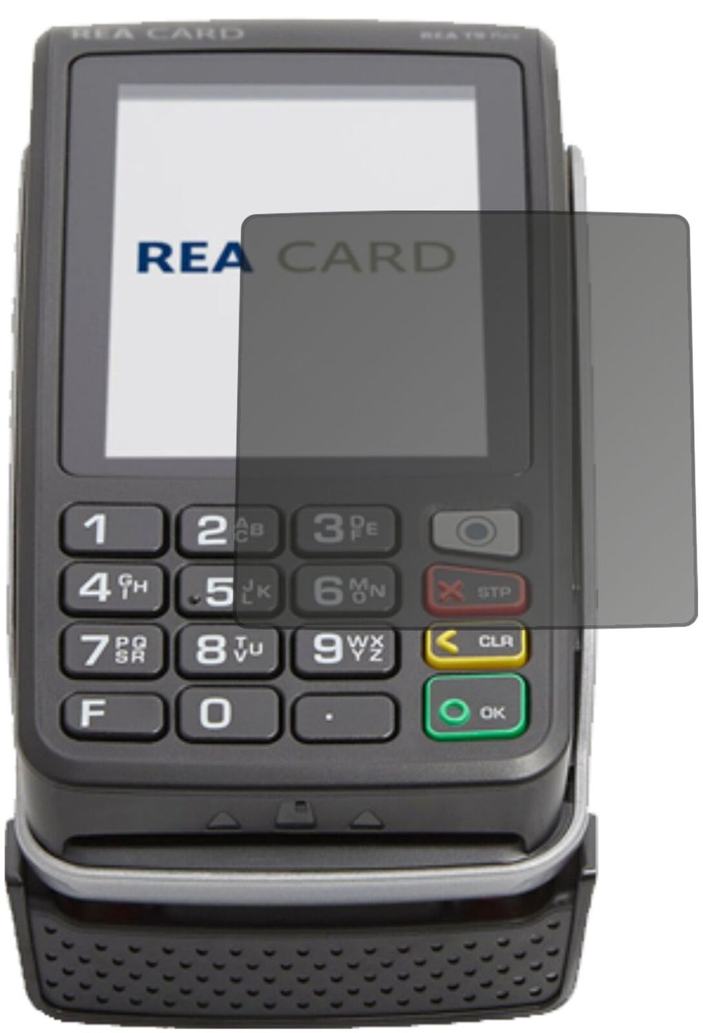Blickschutzfolie für REA CARD T9 flex Terminal mat (1)