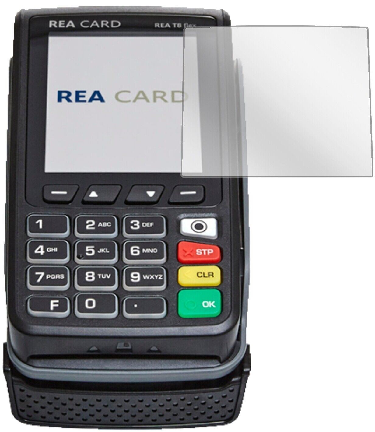 5x Schutzfolie klar für REA CARD T8 flex Terminal  (1)