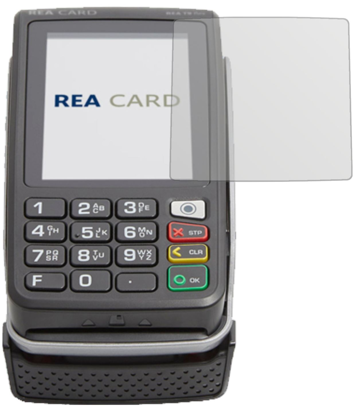 2x Schutzfolie matt für REA CARD T9 flex Terminal  (2)