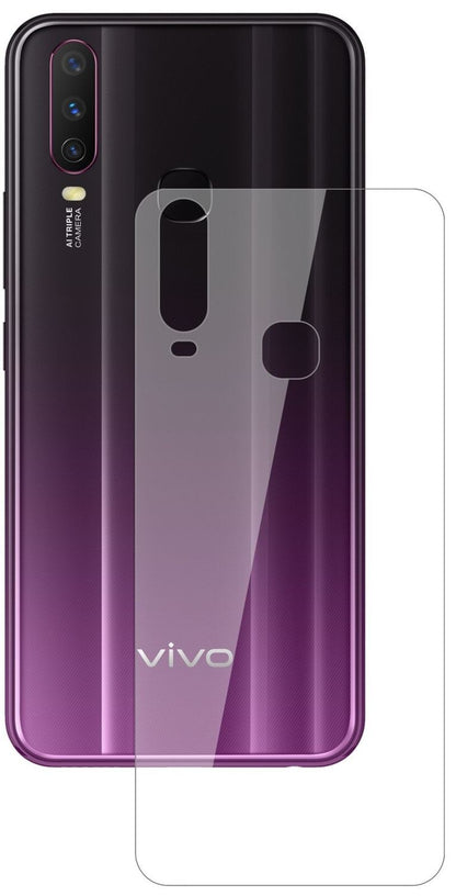 1x 9H Schutzfolie für Vivo Y5 Rückseite Panzerfoli (1)