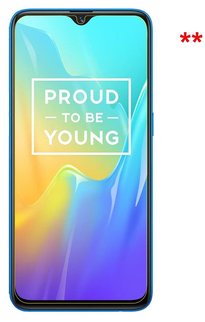 5x Schutzfolie klar für Oppo Realme U1 Display-Sch (5)